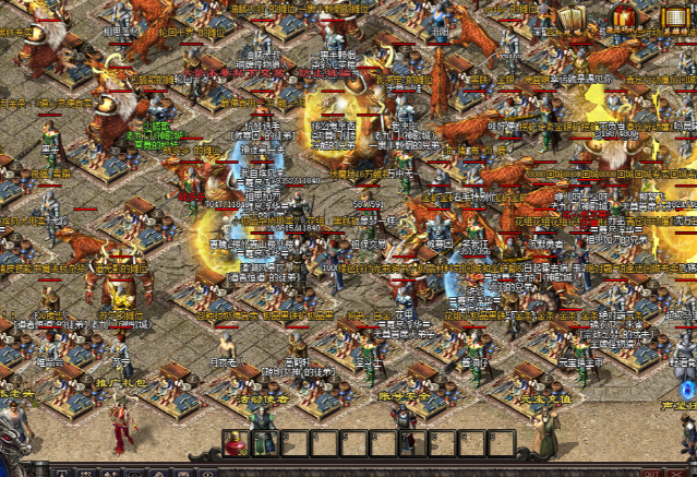 原汁原味的传奇带你重回玛法大陆集结兄